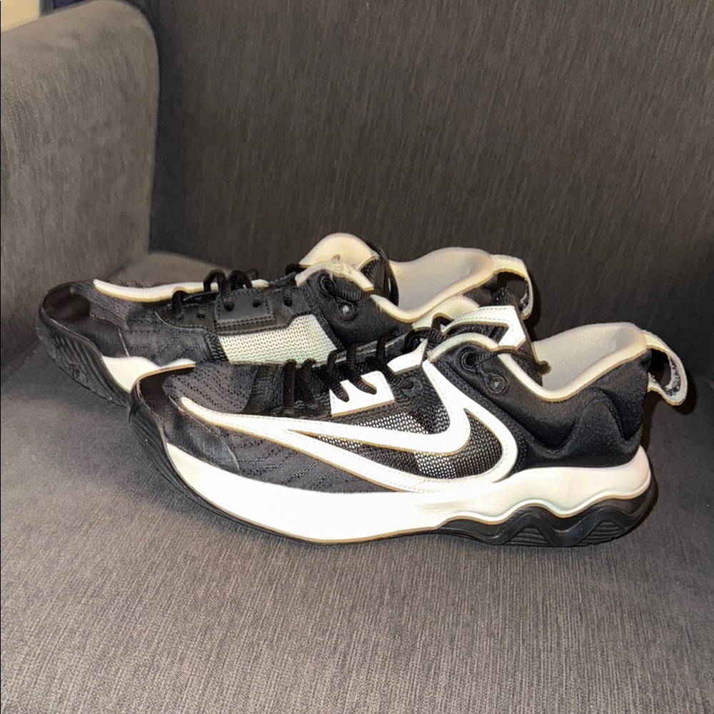 Nike Giannis Black and White Sneakers